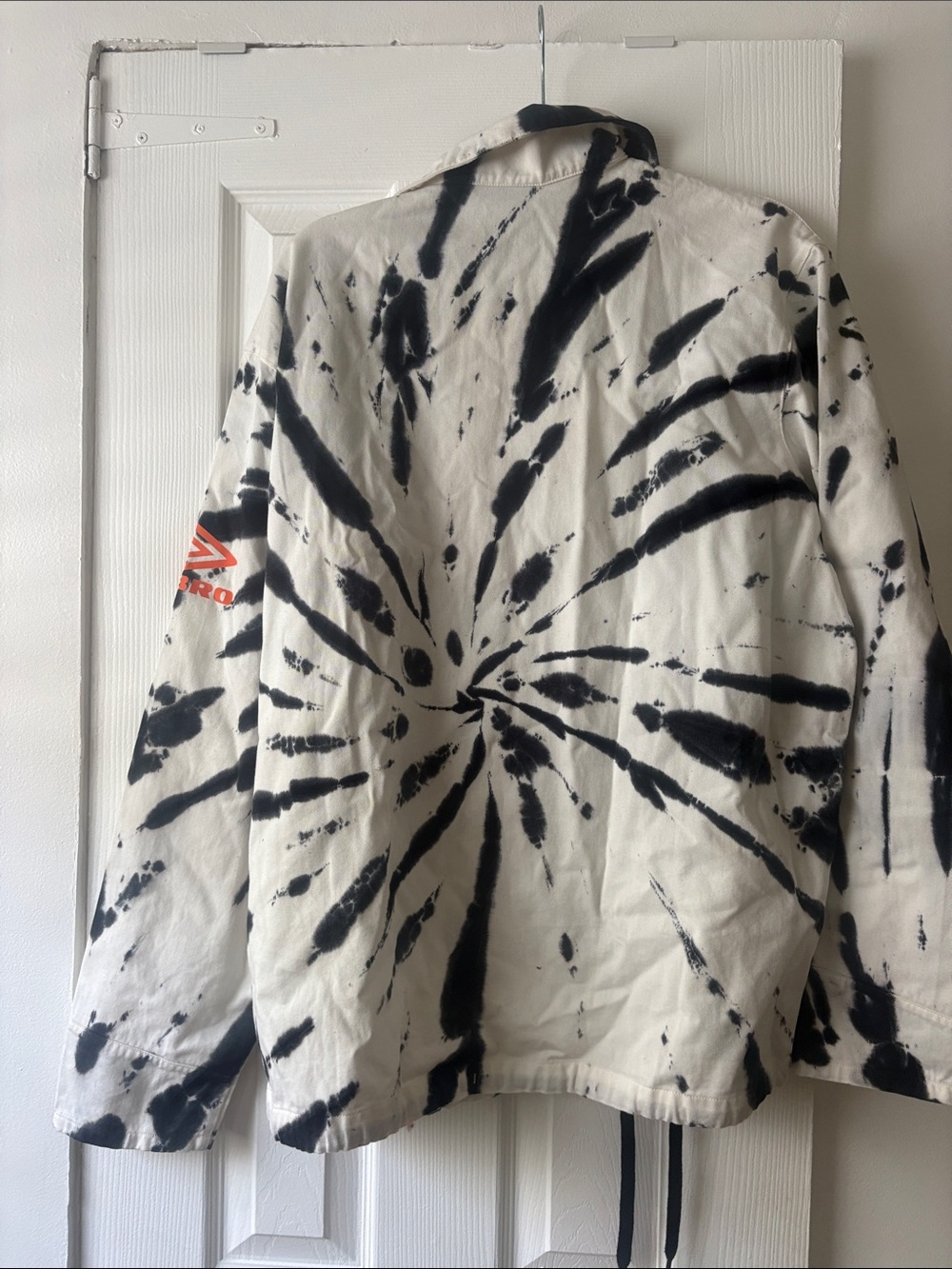 Umbro Tie-Dye Pullover with Orange Logos - Picture 8 of 8